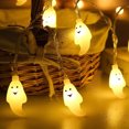 thumbnail image 2 of Décorations d'Halloween Extérieures, Guirlande Lumineuse d'Halloween 9,84 Pi 20 DEL à Piles pour Fenêtre Intérieur Extérieur Déco Fête, Décorations d'Halloween Intérieures, 2 of 4
