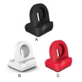 thumbnail image 3 of relayinert Support de Chargement pour Montre Intelligente Antidérapant, Support de Charge Sans Fil, Support de Rangement pour Bureau et Table de Nuit, Remplacement pour Montre iOS, Blanc, 3 of 6
