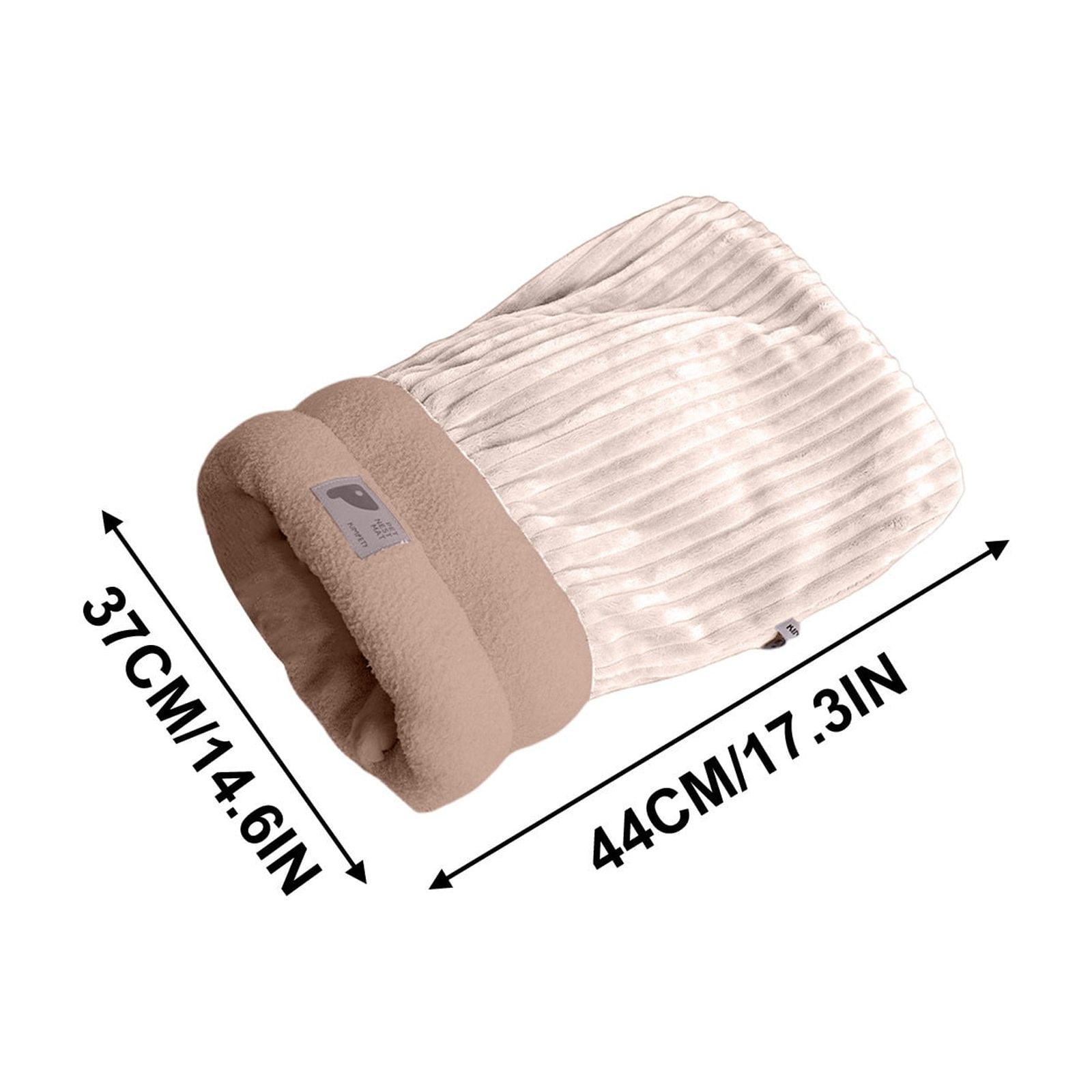 Dog Beds for Small Dogs Winter Warm Pet Nidus Sleeping Bag Drilling Nidus Closed Dog Nidus Safe Dog Bed Drilling Quilt Washable Dog Bed