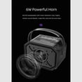 thumbnail image 2 of Mini BT Karaoke Machine Karaoke Speaker with Wireless Microphones Dazzling, 2 of 8