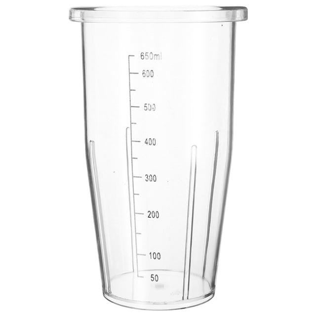 LEEYNEERReplaceable Blender Cups with Measurement Marks Mixer Accessories for Milk Shake Glass Replacement Parts Cups for Kitchen