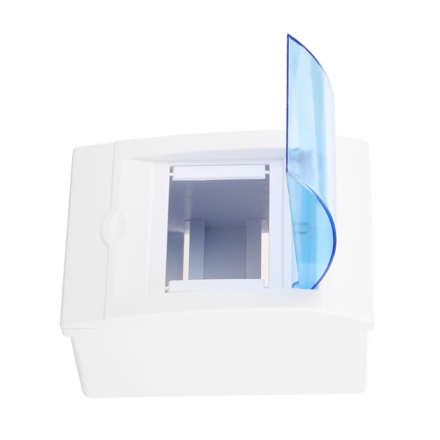Boîte de Distribution en Plastique, Boîte de Protection de Distribution de Couvercle Bleu, 1Pcs pour la Maison