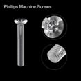 thumbnail image 4 of Unique Bargains M8x60mm Plastic Phillips Machine Screws, PC Flat Head Machine Bolts 10 Pack, 4 of 4