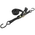 thumbnail image 1 of 1 in. x 15 ft. S-Hook Ratchet Strap - Black, 1 of 1