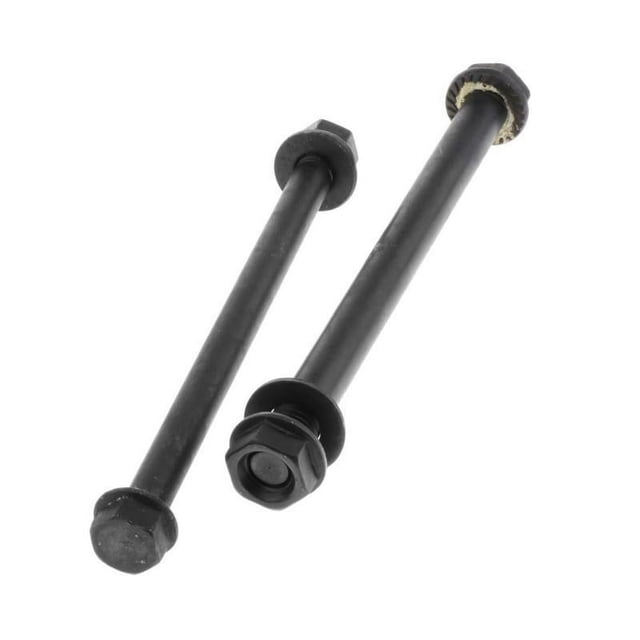 2x Écrous des Boulons de Support de Roulement Arrière Adaptés pour YAMAHA Banshee 89 06 Pcs Noir Haute Performance