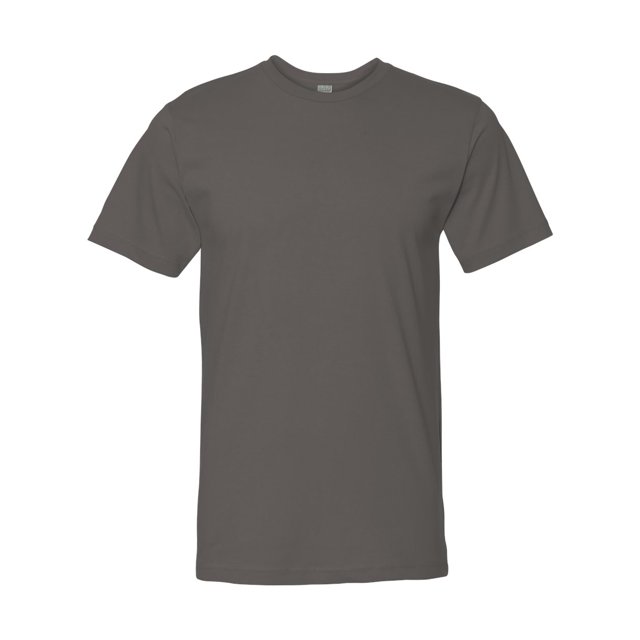 Fine Jersey Tee, L, Charcoal