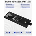 thumbnail image 2 of Omethey 6.0 Cu ft Large Digital Lock Home Safe, Anti-theft Money Safe Box With Deposit Slot & Dual Alarm System, Backlit Keypad Security Document Safe For Home Business Office, 2 of 14