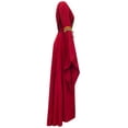 thumbnail image 3 of Birdeem Robe de Cosplay Gothique Décontractée Vintage à Empiècements pour Femmes, Longueur au Sol, 3 of 7