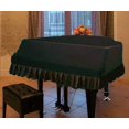 thumbnail image 2 of ORUYROP Housse de Piano à Queue Classique Universelle Décorative, Noir, Taille : 150cm/59.0 Pouces, 2 of 3