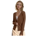 thumbnail image 1 of Formal Cardigan Sweater Dresses for Women Thick Sweater Cardigan plus Size Short Cardigan Summer Sweaters for Women Open Front Light Sweaters for Women Open Front Titanium Snap Cardigan Sweaters for, 1 of 4