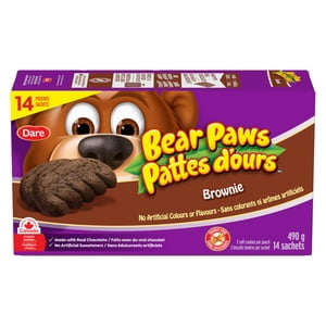 Bear Paws Brownie Cookies