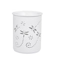 thumbnail image 1 of Ceramic Snowflake Aromatherapy Lamp Electric Aroma Lamp Wax Melter Essential Aroma Night Light, 1 of 8