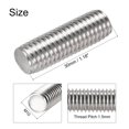 thumbnail image 3 of Unique Bargains M10 x 30mm Fully Threaded Rod 304 Stainless Steel Right Hand Threads 5 Pack, 3 of 4