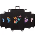 thumbnail image 2 of Housse de Valise Housse de Protection de Valise Motif Papillon Série Élastique Housse Anti-Poussière pour Valise 18-32 8Butterfly025 m, 2 of 6