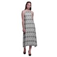 thumbnail image 1 of Bimba Robe de Plage d'Été pour Femmes, Dos Nu, Col Licou, Imprimée Teinture sur Nœuds - X-Grand, 1 of 6