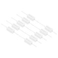 thumbnail image 1 of Unique Bargains 5 Ohm Resistors, 10Pcs 5W Ceramic Cement Resistor Power Cement Resistor Kit Tolerance 5% for Power Adapters Audio, 1 of 4