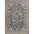 thumbnail image 1 of HomeRoots 354042 5 ft. 3 in. x 7 ft. 7 in. Polypropylene Slate Blue Area Rug, 1 of 1