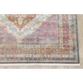 thumbnail image 3 of Tapis Beige Traditionnel à Motif Floral Oriental Turc Vieilli, 3 of 5