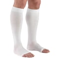 thumbnail image 1 of Truform Knee High Stockings, Open Toe: 20 - 30 mmHg, White, 2X-Large, 1 of 7