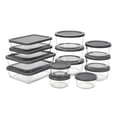 thumbnail image 1 of MAINSTAYS Glass food storage set with PE Lid of round and rectangular shape, 1 of 5
