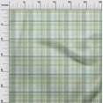 thumbnail image 3 of oneOone Georgette Viscose Green Fabric Check Sewing Craft Projects Fabric Prints By Yard 42 Inch Wide, 3 of 4