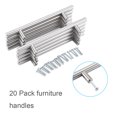 thumbnail image 2 of 20Pcs Pack 200mm Stainless Steel T Bar Handle Pull Knob For Kitchen Door Cabinet, Modern Design, Easy To Install, Durable And Reliable, 2 of 8