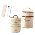 thumbnail image 1 of pitrice Stay Warm On Go With Leakproof Insulated Lunch Box For Hot Food Thermal Lunch Box For Hot Food 2PCS, 1 of 6