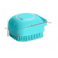 thumbnail image 1 of Dog Brushes,Pet Grooming Bath Massage Brush with Soap and Shampoo Dispenser,Soft Silicone Bristle for Long Short Haired Dogs Cats Shower,Pet Bath Massage Brush Puppy Dog Cat Grooming Cleaning Soft, 1 of 9