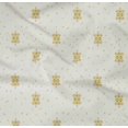 thumbnail image 4 of oneOone Organic Cotton Poplin Twill Fabric Diamond & Triangle Geometric Printed Fabric 1 Yard 42 Inch Wide, 4 of 4