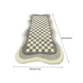 thumbnail image 3 of Matoen12 Ultra Soft Plush Bedroom Rugs, Shaggy Area Rugs for Bedroom, Living Room Runner Rug Non Slip Modern Home Decor 23.6"x63", 3 of 3