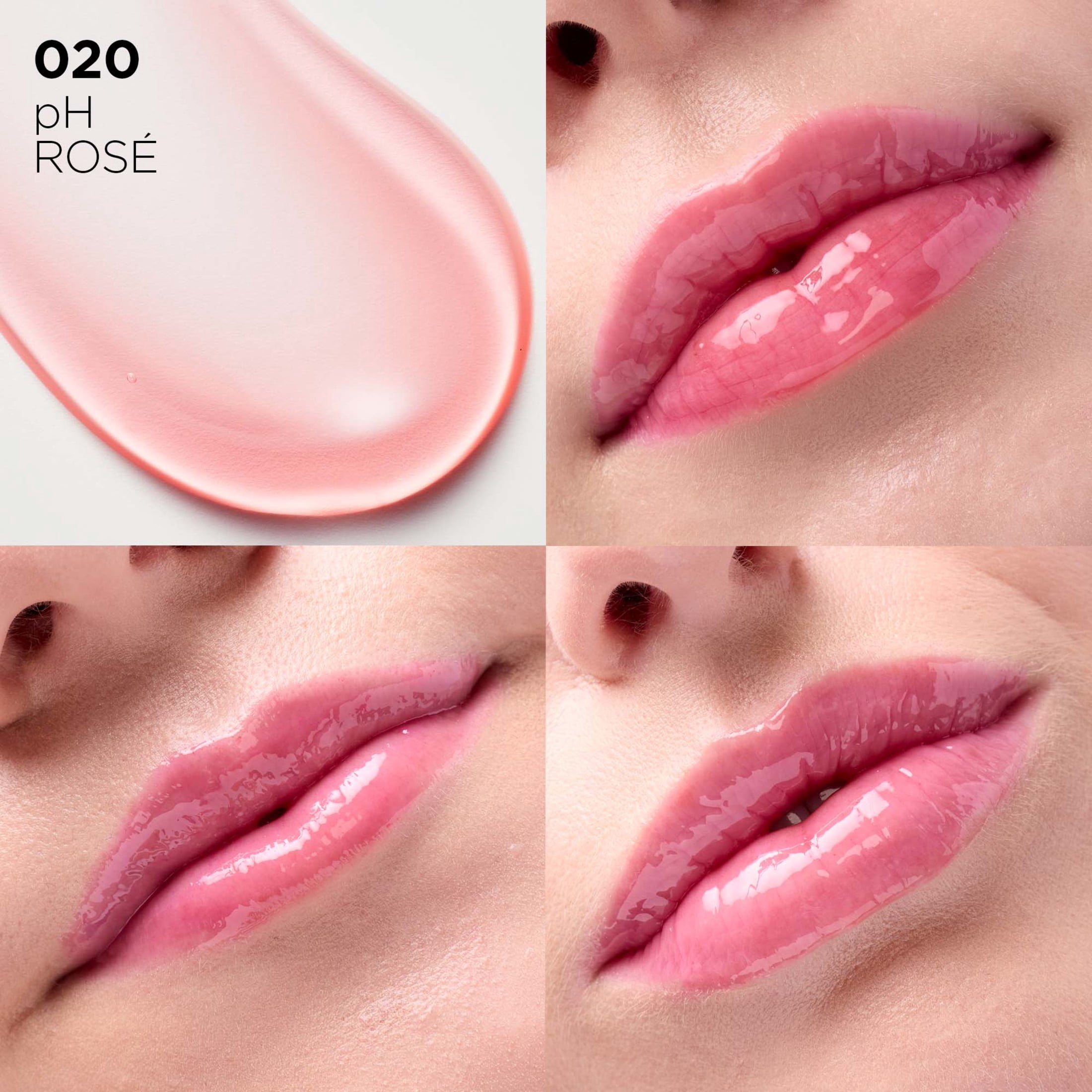 L’Oréal Paris Huile à Lèvres Teintée Plump Ambition, Brillant à lèvres repulpant, Léger picotement, Non collant, Hydratant, infusé d'acide hyaluronique, NUDE MACARON, 5 ml