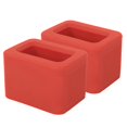 thumbnail image 2 of AMONIDA 2Pcs Car Belt Buckle Holder,Silicone Seatbelt Guard Receiver Suitable For All Car With Standard Belt Bckle, 2 of 8