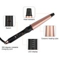 thumbnail image 3 of Hair Curler Professional Ceramic Curling Iron Hair Styling Curler with Glove, 3 of 9