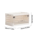 thumbnail image 3 of Dvruxg Plastic Wheeled Storage Box, Foldable Trolley Organizer, Multipurpose Home Toy Chest for Living Room Tidying, 3 of 5