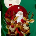thumbnail image 4 of Awdenio T-shirt à Manches Courtes Amusant Imprimé de Noël pour Hommes, 4 of 4