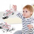 thumbnail image 4 of Kids Car Toy 1/32 Scale Ambulance Openable Door Pull Back Car with Light & Sound, 4 of 6