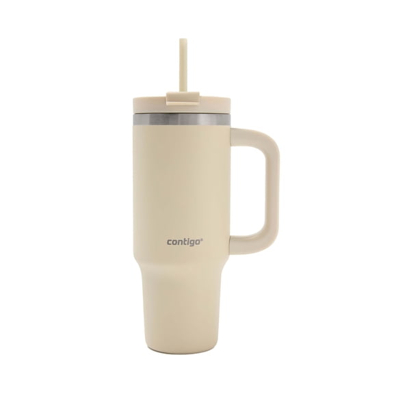 Gobelet Contigo Streeterville, bouteille d’eau de 887 ml (30 oz) avec paille, acier inoxydable