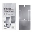 thumbnail image 2 of Portable Phone Stand Adjustable Height | Lightweight Desktop Holder for Hands-Free Drama Watching & Office Use | Stable Base, Transportable, Compatible with Most Smartphones, 2 of 9