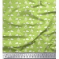 thumbnail image 1 of Soimoi Modal Satin Fabric Cloud,Fish & Yacht Nautical Decor Fabric Printed Yard 42 Inch Wide, 1 of 3