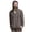 Grey, variant on PMVFHDE Spring Raincoat Mens Solid Color Packable Rain Jacket Lightweight Windproof Raincoat With Hood Outdoor Rain Gear Travel Hiking Cycling Black,XL