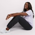 thumbnail image 2 of Hanes Womens EcoSmart Fleece Joggers, S, Ebony, 2 of 5