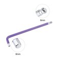 thumbnail image 3 of Unique Bargains 8mm Ball End Hex Key Wrench, L Shaped Long Arm S2 Steel Repairing Tool 4 Pack, 3 of 5