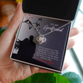 thumbnail image 3 of À Ma Petite Amie Plus Longue Vie Noeud Infini Collier Message Carte, 3 of 7