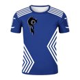 thumbnail image 1 of LUOGENLI T-shirts pour Hommes T-shirts Actifs à Col Rond pour Hommes T-shirts de Course Athlétiques Gym Entraînement Manches Courtes Hauts T-shirts Graphiques Pêche Fête de la Saint-Patrick Bleu TG, 1 of 3