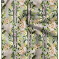 thumbnail image 1 of Soimoi Gray Cotton Poplin Fabric Leaf Floral Decor Fabric Printed Yard 58 Inch Wide, 1 of 6
