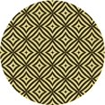 thumbnail image 1 of Ahgly Company Machine Washable Indoor Round Transitional Midnight Gray Area Rugs, 7' Round, 1 of 7