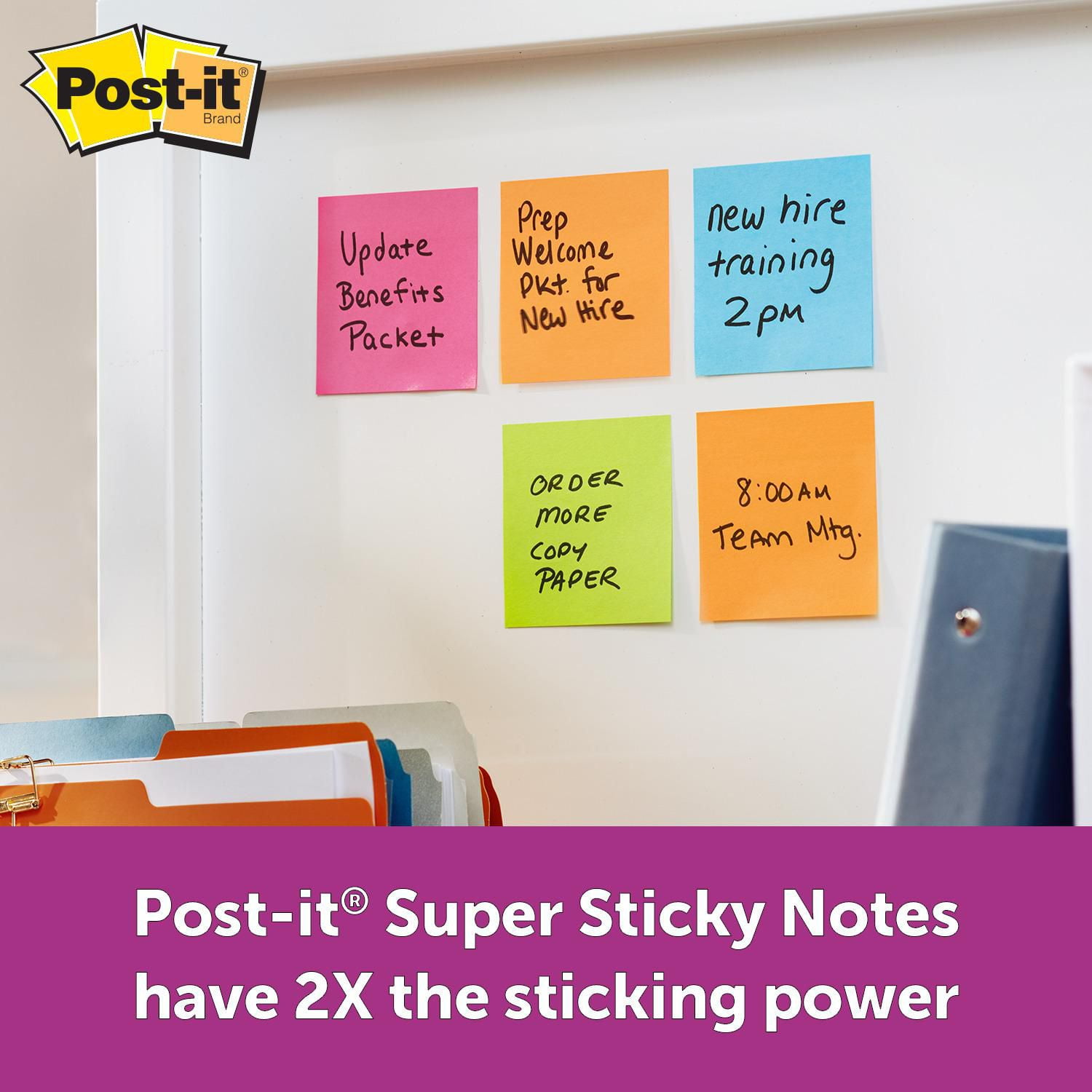 Post-it® Super Sticky Notes 654-5SSUC-C, Rio de Janeiro Collection