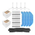 thumbnail image 1 of 15pcs Accessories Kit Main Side Brush Mop Cloth Hepa Filter Dust Bag, 1 of 4