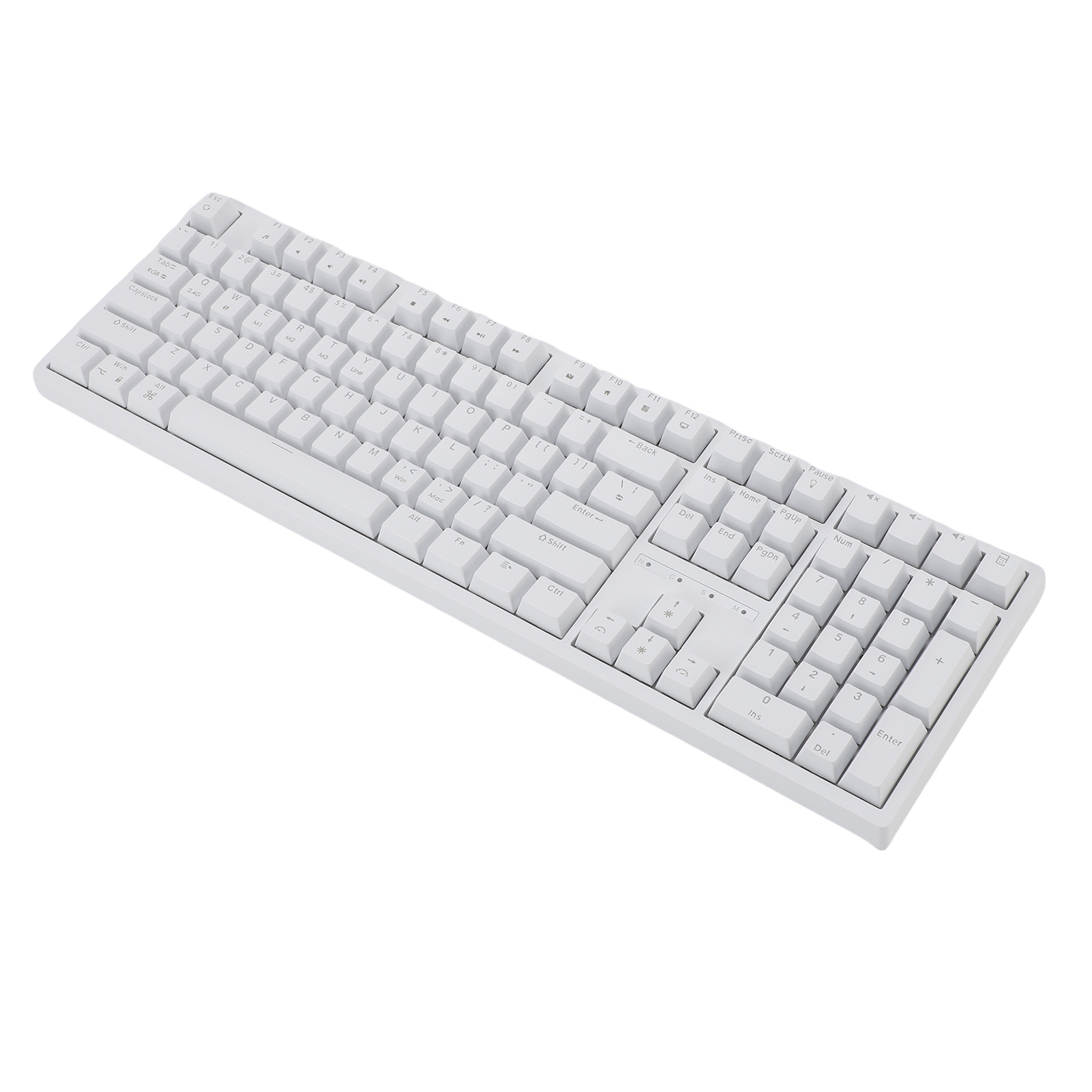 Wireless Mechanical Keyboard, 3 Mode Mechanical Keyboard RGB Backlit Hot Swappable USB C Wired BT 5.1 2.4Ghz  for PC Laptop