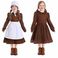 thumbnail image 4 of WEAIXIMIUNG Robes pour Filles 4T à 5T Enfants Festival Européen Scène Jeu Robe de Ferme Rurale Vêtements pour Enfants, 4 of 6